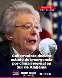 🛜🟦🟥 GOBERNADORA IVEY DECLARA ESTADO DE EMERGENCIA EN 39 CONDADOS DE  ALABAMA WLDR-DB