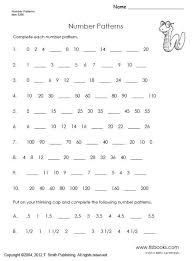 Number Patterns Worksheets 3rd Grade Number Patterns Worksheet In 2020 Number Patterns Worksheets Pattern Worksheet Worksheets Free