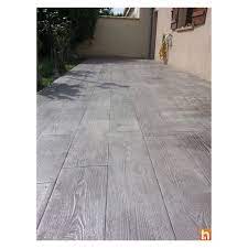 Terrasse en béton imitation bois. Moule Beton Imprime Imitation Bois Harmony Beton