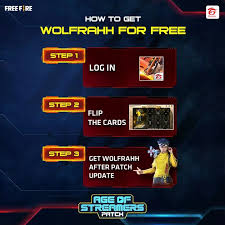 Download alok free fire png. Garena Free Fire On Twitter Get Wolfrahh For Free Play In The Age Of Streamers Event And Stand A Chance To Win Wolfrahh For Free How To Play Log