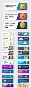 This library interacts with the coinbase pro api to: Download Gold Coin Crypto Currency Ripple Bitcoin And Ethereum Template Of Horizontal Vector Banners Desirefx Com Crypto Currencies Bitcoin Coin App
