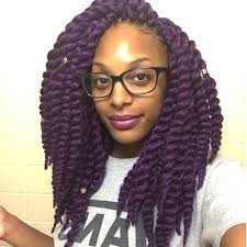 4 packs spring twist braids pretwisted crochet hair short curly passion twist. 12 Purple Havana Mambo Crochet Twist Twist Braid Hairstyles Havana Twist Braids Braid In Hair Extensions