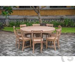 Teak Tisch Rund 160cm Rustikal 8 Stuhle Wohnen Mit Teak Mobeln Teakholzmobel Teakfurniture Teakmobel Sou Teak Gartenmobel Gartengarnitur Holz Teak Holz