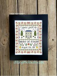 There are 208 items in this collection. Wedding Sampler Cross Stitch Pattern Wedding Embroidery Etsy Wedding Sampler Cross Stitch Cross Stitch Patterns Wedding Sampler