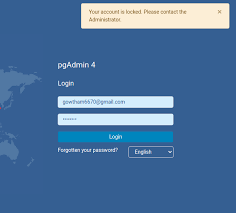 When creating a new sqlite database or connection to an existing one, with the file name additional options can be given. How To Fix Your Account Is Locked Please Contact Admin Issue In Postgresql When Login Database Administrators Stack Exchange