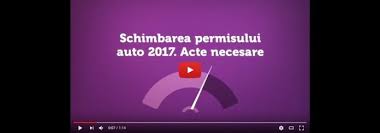 Acte necesare eliberarii unui permis de conducere nou si toate documentele necesare schimbarii sau preschimbarii permisului auto. Video Schimbarea Permisului Auto 2017 Acte Necesare