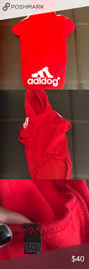 Red Adidog Adidas Hoodie Red Adidog Adidas Hoodie