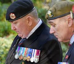 See Betws Park Ammanford's 2023 Armistice Day service