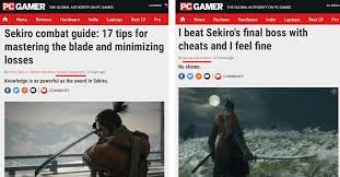 Gaming Journalists Be Like Sekiro