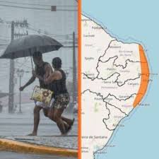 Em novo alerta, Inmet prevê chuvas fortes em 51 cidades de PE até a terça (12); veja quais