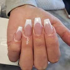 Yeg Nails On Instagram Can We Take A Moment To Appreciate The Deep Smile Line French By Making It Go Rival Na Nails Lines On Nails French Tip Nails
