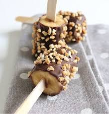 Gateaux Au Chocolat Sucettes Chocolat Bananes Noisettes Sucette Chocolat Recette Gourmandise