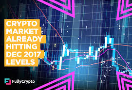 In the wake of its record price high in 2017,. Cryptocurrency Market Already Hitting December 2017 Levels