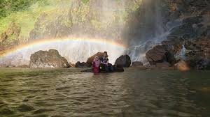 Air terjun pelangi (rainbow waterfall) is very famous with it nature beauty, located at the end of sungai lembing town. Air Terjun Pelangi Trip Bersama Anak Anak Nhazla Fikri