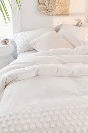 Tufted Dot Duvet Cover White Comforter Bedroom White Duvet Bedding Comfortable Bedroom