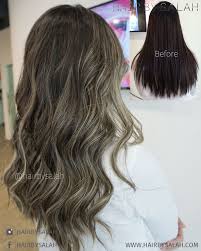 Light Ash Blonde Balayage By Salah Hair Haircolor Balayage Ashblonde Blonde Hairstyle Hairbalayage Ash Green Hair Balayage Hair Green Hair Ombre