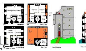 Castle House Plans Towers House Plans 2578 Some house plans place the kitchen along a single way opposite of the main entryway, allowing for an uninterrupted line of sight into the entire space that's great for keeping track of young children or conversing with guests during a dinner party.