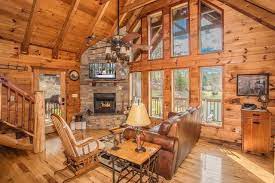 Interior small log cabin homes. Wooden Cabin Along A Lake Shore Photographic Print Design Pics Inc Art Com In 2021 Log Cabin Interior Cabin Living Room Log Cabin Homes