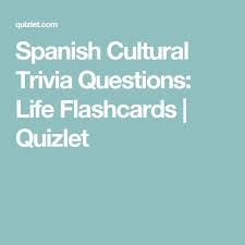 For hispanic and latinx folks, seeing greats like george lopez and john leguizamo on television, in movies or at massive venues was the height of representation. Spanish Cultural Trivia Questions Life Flashcards Quizlet Trivia Questions Trivia Flashcards