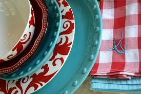 Does your red & aqua kitchen have a vintage retro vibe? Http Www Kathryngreeleydesigns Com Blog Wp Content Uploads 2013 02 Decorating Jpg Kitchen Colour Schemes Red Decor Teal Kitchen