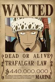 Trafalgar Law Wanted By Vero Light One Piece Anime One Piece Fanart One Piece Manga