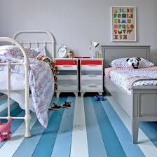 Before you think about paint colour ideas for your kid's room, consider the type of paint you're going to use another thing to consider when you design a kid's room is your choice of bedroom curtains, shutters and blinds. Shared Bedrooms How To Create A Divide Between Two Areas Ideal Home