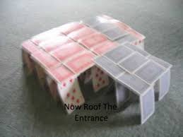 Make stuff transparency card set; How To Make A Cool Card House Youtube