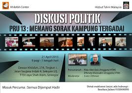 Ismail, ahmad (1991) menang sorak kampung tergadai. Diskusi Politik Pru13 Menang Sorak Kampung Tergadai Hizbut Tahrir Malaysia