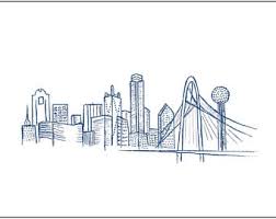 Maybe you would like to learn more about one of these? Drawing Dallas City Skyline