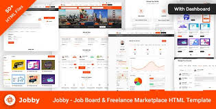 Jobby Job Board Freelance Marketplace Html Template Stylelib Freelance Marketplace Job Board Medical Jobs