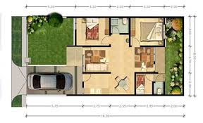 Konsep ini hanya mengatur penampakan eksterior rumah, rancangan tata ruang, hingga dekorasi ruangan. Inspirasi Pdf Rab Rumah Tinggal Type 45 Paling Baru