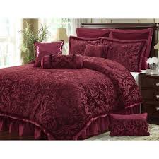 Black And Gold California King Comforter Set New Full Queen Cal King Bed Wine Red Burgundy Floral 10 Pc Comforter Set Elegant Unknown Unknown Comforter Sets Bedroom Sets King Comforter Sets