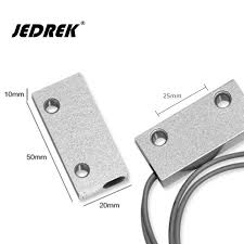 Us $ 0.1 / piece min. Wire Metal Magnetic Door Sensor Switch For Alarm System Access Control System Access Control System Alarm System Security Alarm