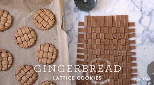 Gingerbread Lattice Cookies Recipe Lattice Cookie Best Cookie Recipes Gingerbread Cookies Decorated