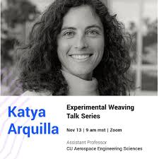 Our Experimental Weaving Talk Series kicks off