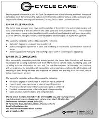 A great job description will make all the difference in finding qualified candidates. Junior Sales Manager The Royal Gazette Bermuda News Business Sports Events Amp Community