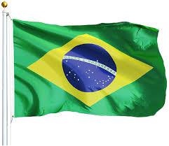 The draft of the brazilian flag was designed by professor teixeira mendes together with several astronomers and. Large 3 X5 Brazilian Flag The Brazil National Flag Bra Mklg For Sale Online Ebay