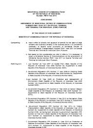 Keep in mind that the abbreviation of uu is widely used in. Peraturan Menteri Perhubungan Ri No Pm 71 Tahun 2016 English Version