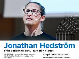 Föreläsning med Jonathan Hedström