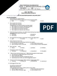 Contoh soal tes agama masuk mtsn. Soal Tes Ppdb Smp Mts T P 2018 2019 Pdf