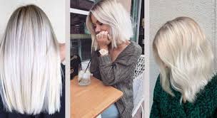 Avec ce joli balayage blond, vos cheveux ont un petit air de californie. Blond Polaire 15 Inspirations Pour Un Hiver Eblouissant