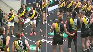 The full list of all afl club retirements, delistings and trade for the current toyota afl premiership season. Afl News Richmond Tigers Groping Incident Mabior Chol Nick Vlaustin Jayden Short Dan Butler