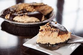 2) whisk in the cream cheese, peanut butter, and vanilla. Peanut Butter Chocolate Cream Pie