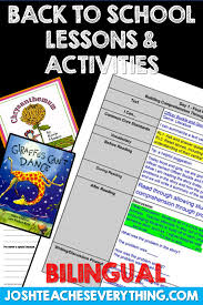 Back To School Lessons Bilingual Read Alouds Spanish Plans And Activities Reading Lesson Plans Interactive Read Aloud Lessons Read Alouds Kindergarten