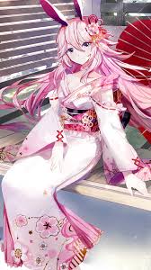 Discover this awesome collection of anime iphone wallpapers. 328272 Anime Girl Kimono Pink Hair Yae Sakura Honkai Impact 3rd 4k Phone Hd Wallpapers Images Backgrounds Photos And Pictures Mocah Hd Wallpapers