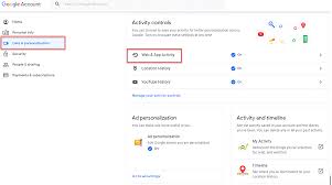 If web & app activity is turned on, your searches and activity from other google services are saved in your google account, so you may get more when web & app activity is on: How To Automatically Delete Google Account Data