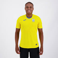 Das offizielle fantrikot der ukrainischen nationalmannschaft für die em 2021. Joma Ukraine 2021 Home Jersey Futfanatics
