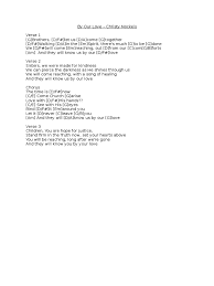 Test your knowledge on this entertainment quiz and compare your score to others. By Our Love Christy Nockels Chords