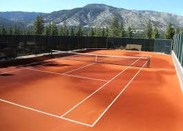Tennis nets └ tennis equipment └ sporting goods all categories food & drinks antiques art baby books, magazines business cameras cars, bikes, boats clothing, shoes & accessories coins collectables computers/tablets & networking crafts dolls. Clear Creek Tahoe Boasts Only Red Clay Courts In The Area Nevadaappeal Com