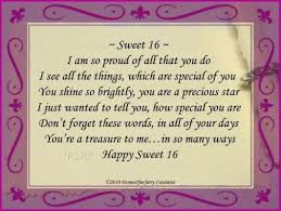 Sweet 16 Birthday Sweet 16 And 16th Birthday Quotes Sweet 16 Quote Birthday Wishes For Daughter